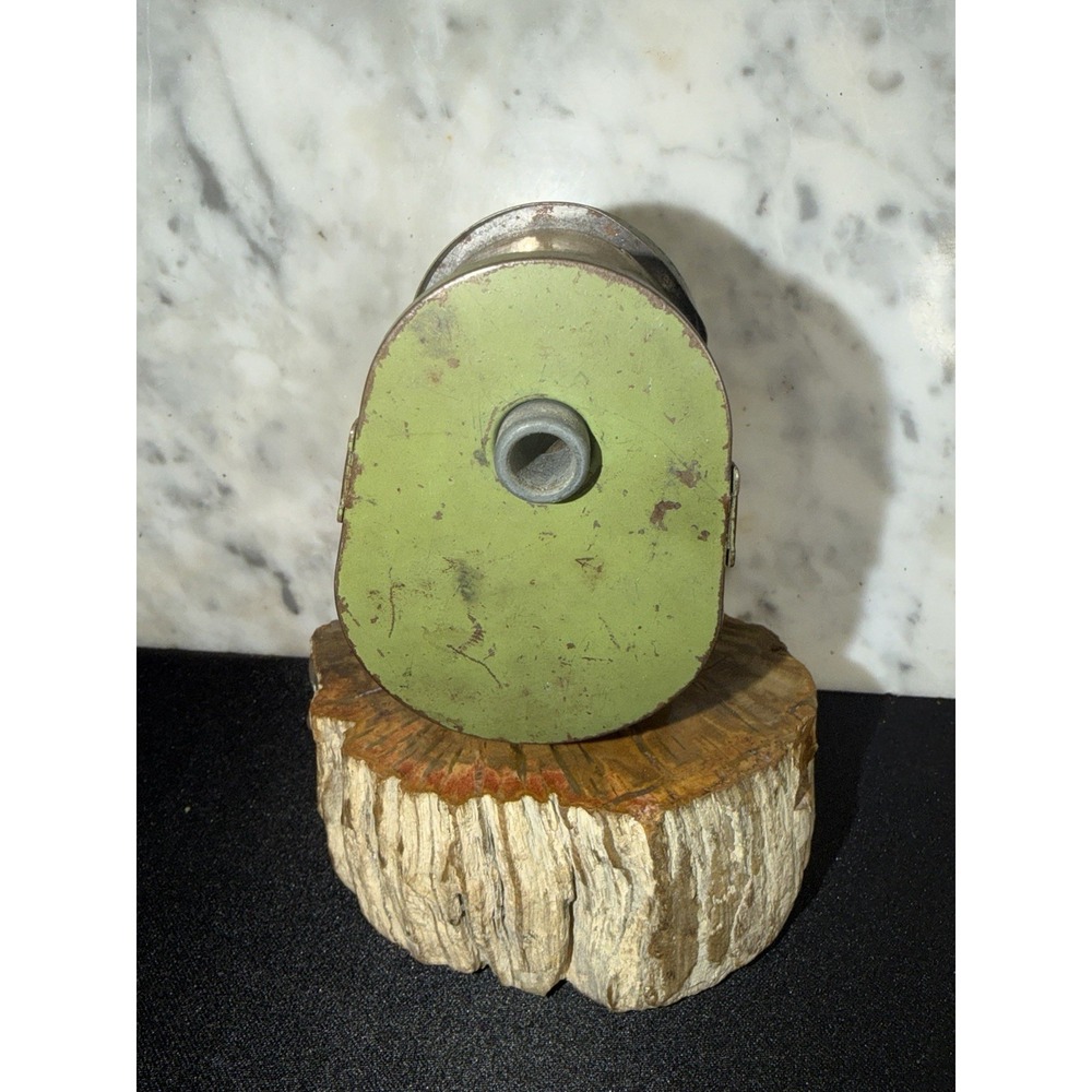Antique APSCO "The Gem" Pencil Sharpener Single Cutter Manual Hand Crank Patina - Picture 2 of 9